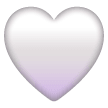 Cuore bianco on Samsung