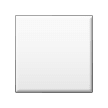 White Medium Square on Samsung