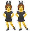 Women With Bunny Ears on Samsung