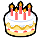 Birthday Cake on SoftBank