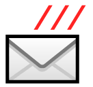 Incoming Envelope on SoftBank