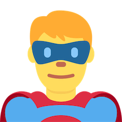 Man Superhero on Twitter