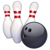 Boule de bowling et quilles on WhatsApp