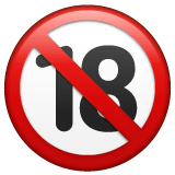 CấM NgườI DướI 18 TuổI on WhatsApp