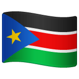 Flag: South Sudan on WhatsApp