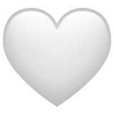 Cuore bianco on WhatsApp