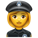 Kvinnlig Polis on WhatsApp